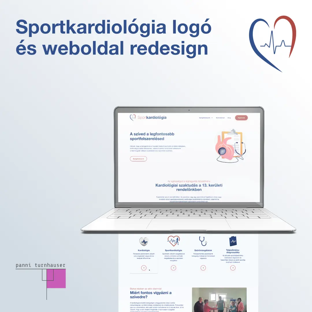 redesign webdesign és logó modernizálás