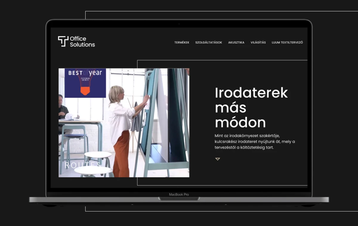 webdesign weboldal készítés